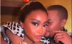 The rumours have become a reality, Sinaye Kotobe and Zintle Zee Mofokeng shared their first-ever public kiss. A minor peck on Zee's cheek during their latest Instagram live has sent the "Zeenaye" shippers into a frenzy.