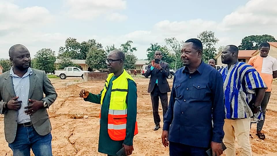 Techiman South: MCE vows quality delivery after inspecting ongoing projects