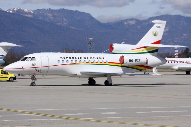 Ghana’s presidential jet returns after 8-month maintenance in France