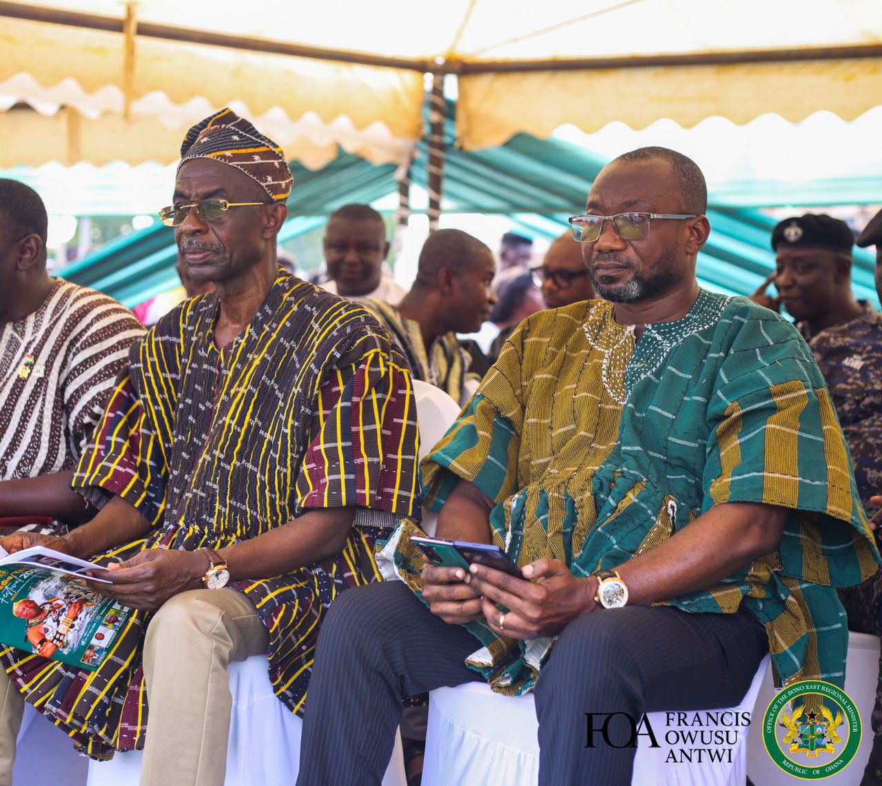 NDC Chairman and Bono East Minister join Mo Traditional Council for annual Pedia/Yam Festival
