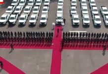 Prez. Mahama hands over 100 pickups to boost police operations